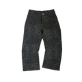Leopard Baggy Jeans